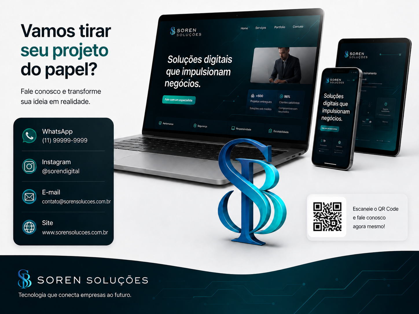 Entre em contato com a Soren Soluções